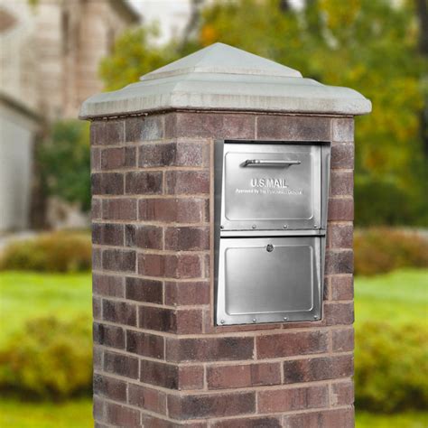 large stainless steel post box|stainless steel mailboxes for doors.